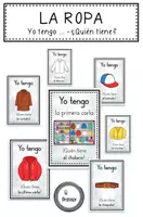 Vorschau - Spiele - "La ropa" - Yo tengo.. ¿Quién tiene? - Deckblatt