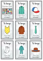Vorschau - Spiele - "La ropa" - Yo tengo.. ¿Quién tiene? - Seite 1