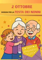 anteprima - Materiale di supporto/inclusione - 10 Disegni per la Festa dei nonni! - Pagina di copertina