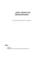 Vorschau - Arbeitsblätter - Chaos, Quatsch und Weihnachtszauber - Seite 1