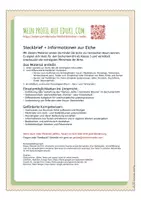 Vorschau - Arbeitsblätter - Steckbrief EICHE plus Lesetext und Wurzeltypen - Seite 1