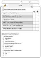 Vorschau - Arbeitsblätter - Logik Ethik und Philosophie Lesetext mit Richtig Falsch Multiple Choice und Fragen zum Text - Seite 2