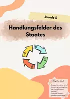 Vorschau - Stundenentwürfe - Handlungsfelder des Staates (differenzierte Placemat Methode) - Deckblatt