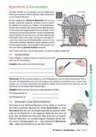 Vorschau - Arbeitsblätter - OnlineVideo - El. Strom 2 - Entladungen (Musterlösung) - Deckblatt