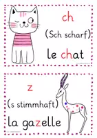 Vorschau - Poster - Anfangsunterricht Französisch - Aussprache Prononciation - Seite 1