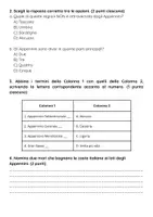 anteprima - Compiti in classe/Test - Gli Appennini - Pagina 2