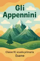 anteprima - Compiti in classe/Test - Gli Appennini - Pagina di copertina
