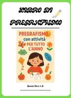 anteprima - Materiale di supporto/inclusione - Libro di pregrafismo: attività per tutto l'anno - Pagina di copertina