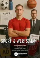 Vorschau - Arbeitsblätter - Sport-LK: Sport & Wirtschaft: Dreiecksbeziehung Sport-Medien-Wirtschaft - Deckblatt