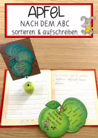 Vorschau - Stundenentwürfe - ABC-Fächer "Der Apfel" - Deckblatt