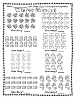 Aperçu - Feuilles d'exercices - Counting Sets in Multiple Arrangements: Array, Line, Rectangle, Circle, Scatter - Page 2