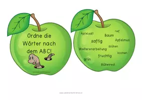 Vorschau - Stundenentwürfe - ABC-Fächer "Der Apfel" - Seite 2