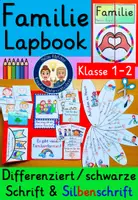 Vorschau - Arbeitsblätter - LAPBOOK Meine Familie Klasse 1 und 2 Sachunterricht Ethik - Deckblatt