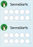 Vorschau - Mal- und Bastelvorlagen - Sammelkarten der Pinguin Klasse – Motivation zum Mitnehmen! - Seite 2