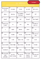 Vorschau - Arbeitsblätter - Materialpaket - Vocabulaire Rallye - dis donc! 6 - Unité 1 - 6 - Seite 3