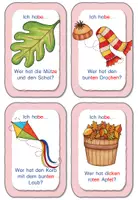 Vorschau - Mal- und Bastelvorlagen - Herbstliches Lesespiel: Ich habe - Wer hat? - Seite 3