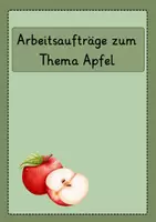 Vorschau - Arbeitsblätter - Arbeitsblatt - Teile des Apfels - Seite 3