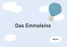 Vorschau - Spiele - Interaktive PDF das Einmaleins gemischt - Deckblatt