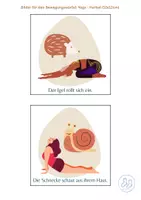 Vorschau - Stationenlernen - YOGA Bilder für den Bewegungswürfel Herbst - Seite 1