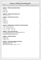 Vorschau - Selbstständiges Entdecken der Quadratwurzeln - Seite 1