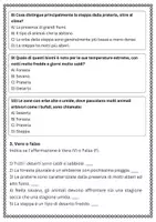 anteprima - Esercizi - Confrontare prateria e steppa con altri biomi (foresta, deserto, savana) - Pagina 3
