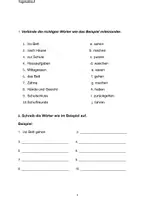 Vorschau - Unterrichtsreihen - Tagesablauf Wortschatz A1/ Leseverstehen A1 - Seite 3