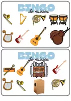 Vista previa - Juegos / Gamificación - BINGO de instrumentos musicales - Portada