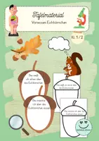 Vorschau - Arbeitsblätter - Eichhörnchen - Vorwissen abfragen - Deckblatt
