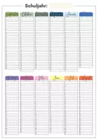 Vorschau - Präsentationen/Tafelbilder - Jahreskalender für Lehrer:innen | Linos Edition - Seite 1