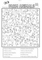 Vorschau - Arbeitsblätter - Farm Animals: I Spy... (Count, Read & Colour) (Englisch Grundschule) - Seite 3