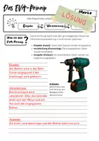 Vorschau - Arbeitsblätter - EVA-Prinzip - Arbeitsblatt / Merkblatt - Seite 2