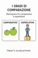 anteprima - Esercizi - Gradi di comparazione: comparativo vs superlativo - Pagina di copertina