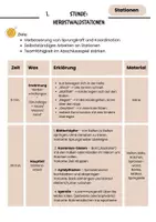 Vorschau - Stundenentwürfe - 10 fertige Herbst Sportstunden Klasse 1–4 (+Material) - Seite 1