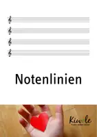 Vorschau - Arbeitsblätter - Notenlinien / Notenblätter (blanko Vorlagen) - Deckblatt