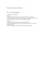 Vorschau - Arbeitsblätter - Zusammenfassung Polymere und Kunststoffe - Deckblatt
