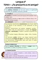 Vista previa - Unidades / Secuencias / Situaciones de Aprendizaje - Pack resumen Lengua Castellana y Literatura 3º E. Primaria - Portada