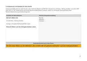 Vorschau - Stundenentwürfe - Unterrichtsentwurf Das verrückte ABC in der 2. Klasse - Seite 3