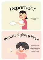 Vista previa - Decoración del aula - Encargados de clase - página 2