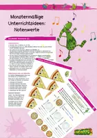 Vorschau - Stundenentwürfe - Monstermäßige Unterrichtsideen: Notenwerte - Deckblatt