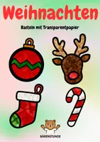Vorschau - Mal- und Bastelvorlagen - Herbst / Weihnachten Fensterbilder: Basteln mit Transparentpapier (Ab Klasse 1) - Seite 1