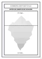 Vorschau - Arbeitsblätter - Gefühle erkennen und verstehen - Das Eisbergmodell - Seite 3