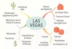 Vorschau - Arbeitsblätter - Arbeitsblätter zum Thema "Las Vegas" + Lösung & MP3 + Mindmap - Seite 3