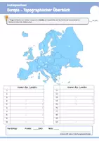 Vorschau - Präsentationen/Tafelbilder - Europas Topographie - Klassenarbeit - Seite 2