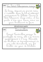 Aperçu - Feuilles d'exercices - Rallye copie CM1 sur les contes - Page de couverture