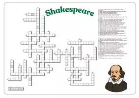 Vorschau - Arbeitsblätter - Shakespeare - Kreuzworträtsel/Crossword Puzzle - Seite 1
