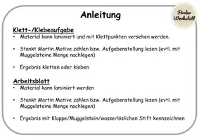 Vorschau - Arbeitsblätter - Materialpaket - SANKT MARTIN - Rechenkarten - Klammerkarten ZR15 - Figur-/Grundwahrnehmung - Klettaufgaben (TEACCH) - Seite 3