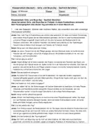 Vorschau - Fördermaterial/Inklusion - Klassenarbeit Deutsch – Sachlich Berichten - Seite 1