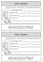 Vorschau - Arbeitsblätter - Caspar David Friedrich - Künstler - Flipbook einen Steckbrief erstellen & Kunstbetrachtung - Seite 3