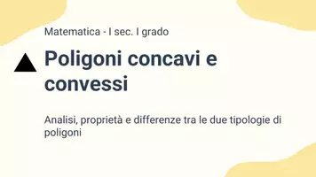 anteprima - Presentazioni / Lavagne - Esplorazione dei poligoni convessi e concavi - Pagina 1