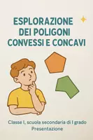 anteprima - Presentazioni / Lavagne - Esplorazione dei poligoni convessi e concavi - Pagina di copertina